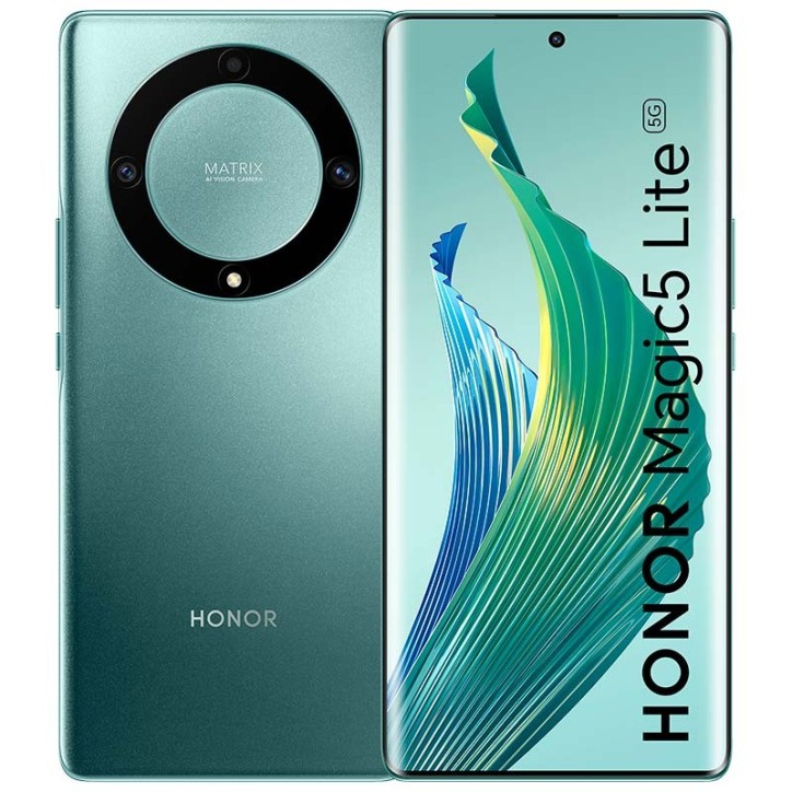 Honor Magic5 Lite 5G 6GB/128GB Verde - Teléfono móvil