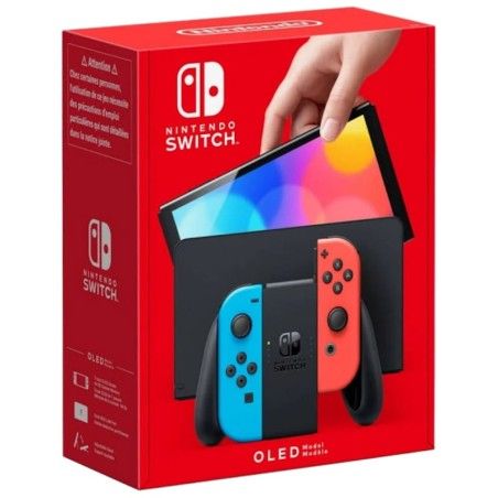 Nintendo Switch Azul Neon/Vermelho Neon - Modelo OLED  - 1