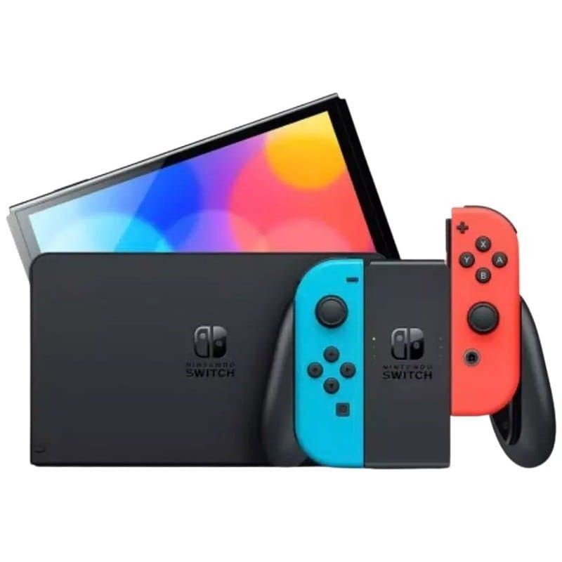 Nintendo Switch Azul Neón/Rojo Neón Modelo OLED NINTENDO 315,95 €