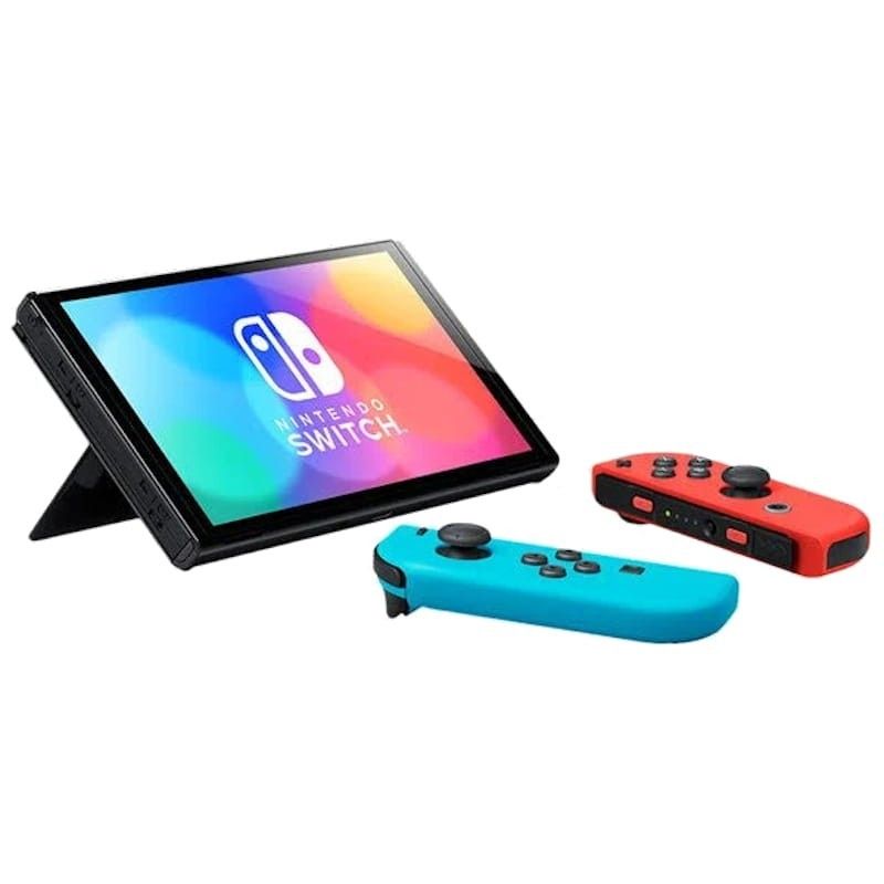 Nintendo Switch Azul Neón/Rojo Neón Modelo OLED NINTENDO - 4