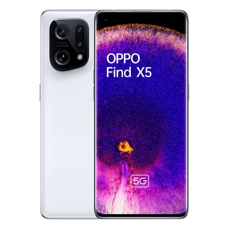 Smartphone Oppo Find X5 5G 8GB 256GB Blanco + Auriculares Bt + Funda  reforzada 375,90 €