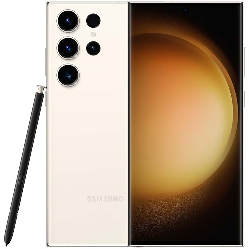 Smartphone Samsung Galaxy S23 Ultra 5G 8GB 256GB Creme SAMSUNG - 1