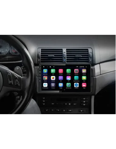 Tela Android BMW 9" SERIES 3 E46 1998-2007 (BMW-0011-KR8) Corvy®