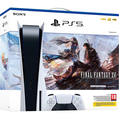 Consola Sony Ps5 Standard Bluray + Final Fantasy XVI (Digital) Sony - 1