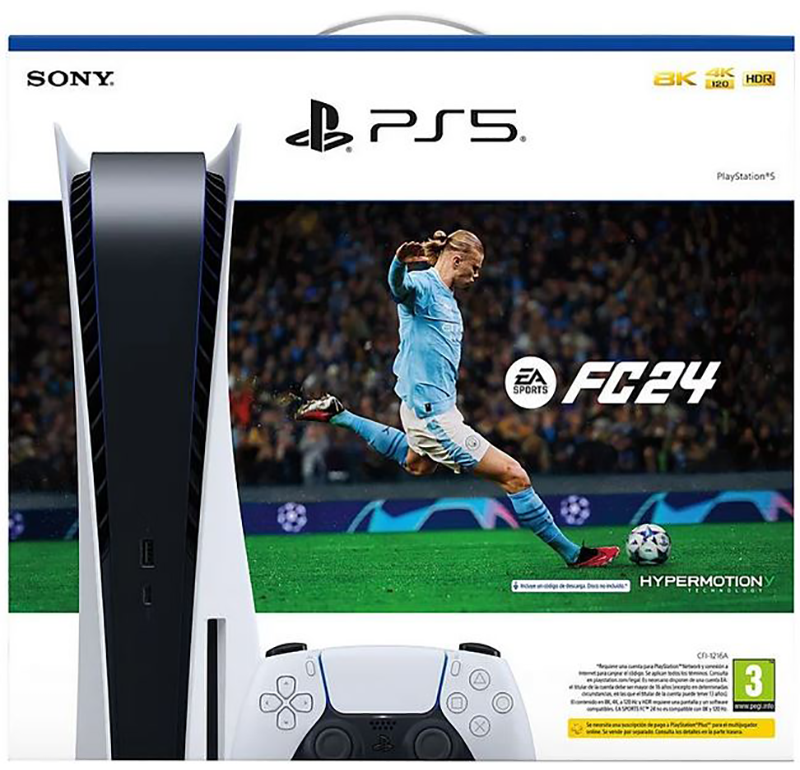 Console Sony PlayStation 5 Standard Edition + Jogo EA Sports FC 24