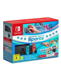 NINTENDO SWITCH + NINTENDO SWITCH SPORTS + SUSCRIPCION 12 MESES NINTENDO SWITCH ONLINE