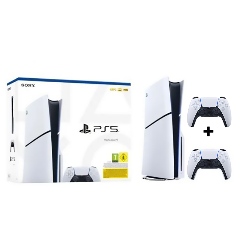 Consola PlayStation 5 Slim Blu-Ray + 2º mando Sony DualSense Sony - 1