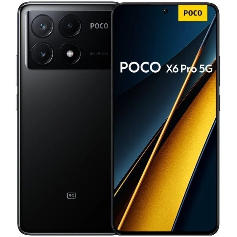 Smartphone Xiaomi Poco X6 Pro 5G 12GB 512GB Preto XIAOMI - 1