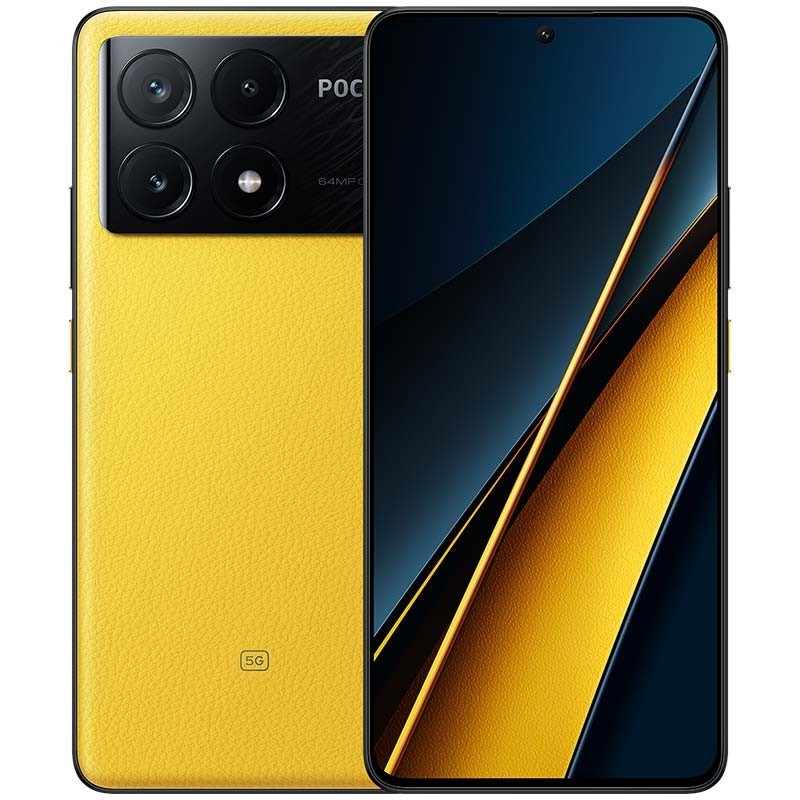 Smartphone Xiaomi Poco X6 Pro 5G 12GB 512GB Amarelo XIAOMI - 1