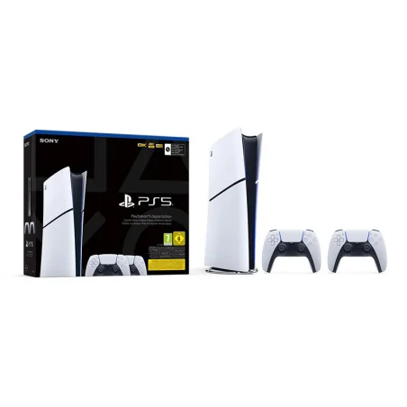 Chassi Digital Sony Ps5 Slim D + 2 Dualsense Branco Sony - 1