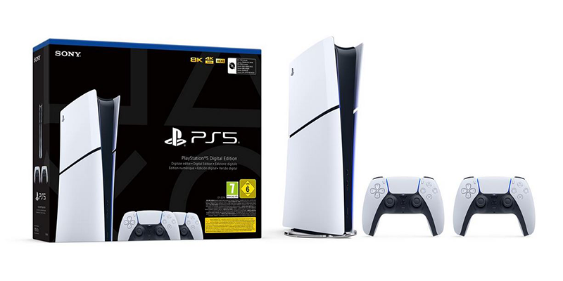 CONSOLA SONY PS5 - PlayStation 5 Standard C 2 Mandos DualSense incluidos 4K  HD Blanco RAM de 16 GB incorpora una capacidad de al