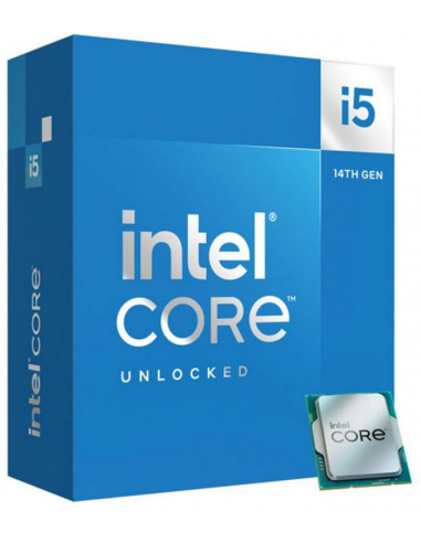 Procesador Intel Core  I5 14600K 5.4 Ghz 24 MB LGA 1700 BOX INTEL - 1