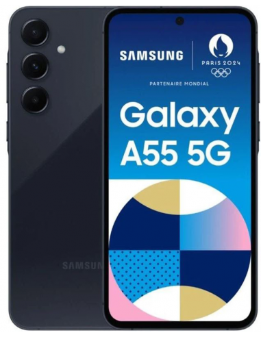 Smartphone Samsung Galaxy A55 5G 8GB 256GB Negro Eclipse SAMSUNG - 1