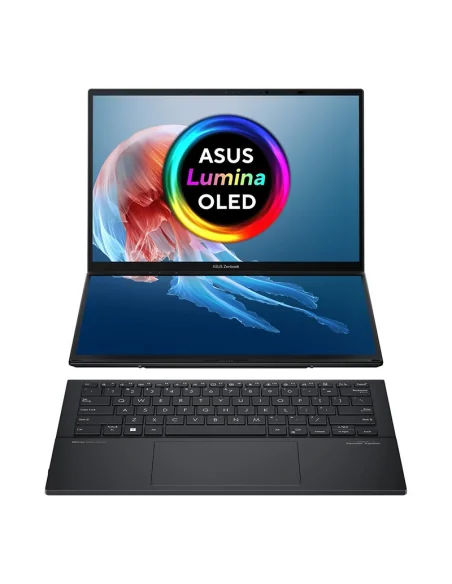Portátil Asus ZenBook Duo OLED UX8406MA-PZ255W Intel Core Ultra 9-185H 32GB 1TB SSD 14"+14" Táctil Win11