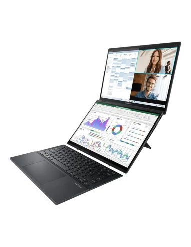 Portátil Asus ZenBook Duo OLED UX8406MA-PZ255W Intel Core Ultra 9-185H 32GB 1TB SSD 14"+14" Táctil Win11