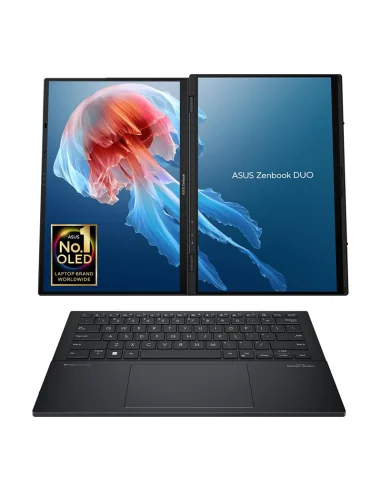 Portátil Asus ZenBook Duo OLED UX8406MA-PZ255W Intel Core Ultra 9-185H 32GB 1TB SSD 14"+14" Táctil Win11