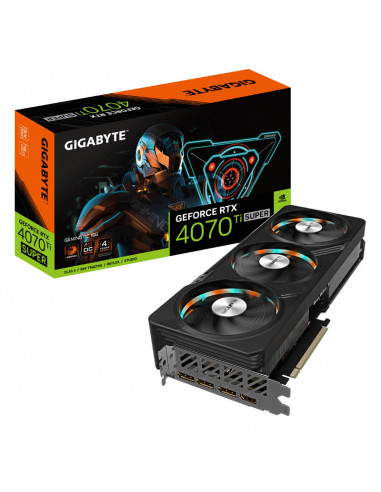 TARJETA GRAFICA GIGABYTE RTX 4070 TI SUPER GAMING OC 16GB 4719331354107 Gigabyte - 1