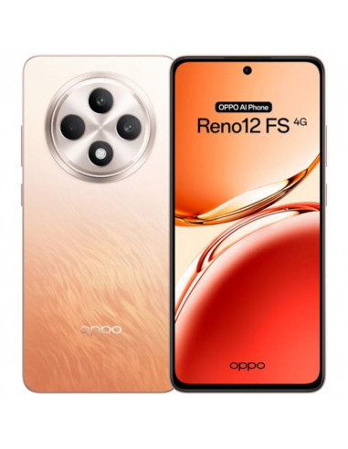 Smartphone Oppo Reno12 FS 4G 8GB 512GB Laranja Oppo - 1