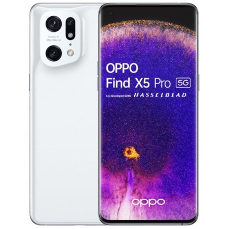 Smartphone Oppo Find X5 Pro 5G 12GB 256GB Blanco  - 1