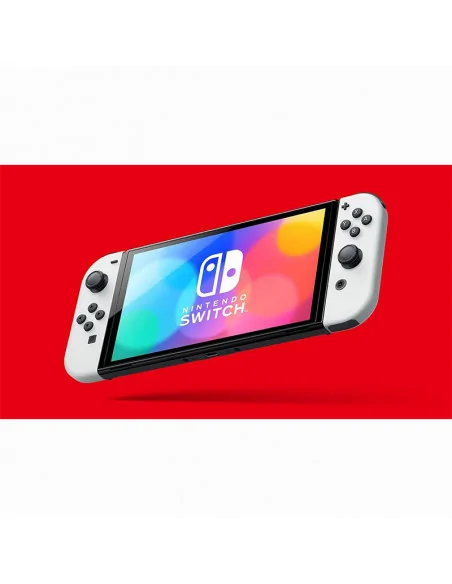 Nintendo Switch Modelo OLED Blanca y Mario Wonder 12 Meses Online NINTENDO 327,95 €