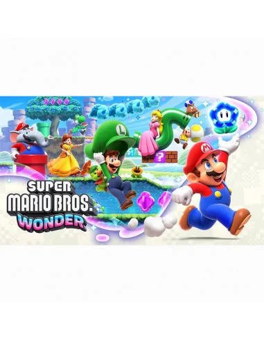 Nintendo Switch Modelo OLED Blanca y Mario Wonder 12 Meses Online NINTENDO 327,95 €