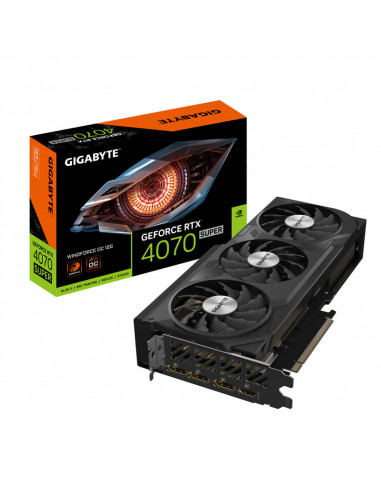 TARJETA GRAFICA GIGABYTE RTX 4070 SUPER WINDFORCE OC 12GB GV-N407SWF3OC-12GD Gigabyte - 1