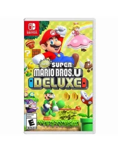 NINTENDO SWITCH SPORTS + 12 MESES SUBCRIPCION + NEW SUPER MARIO BROS. U DELUXE 2