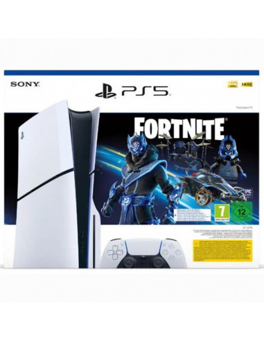 SONY PlayStation 5 SLIM COM LEITOR + FORTNITE COBALT STAR PS5 SLIM-FNCS Sony 531,95 €