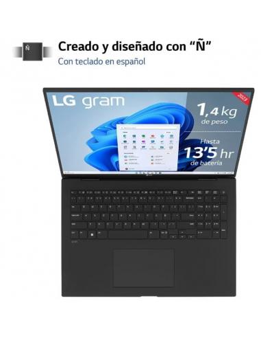 LG Gram 17Z90R-E.AD78B Intel Core i7-1360P 32GB 1TB SSD GeForce RTX 3050 17'/ Win11 LG - 2