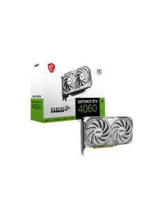 TARJETA GRAFICA MSI RTX 4060 VENTUS 2X WHITE 8GB OC