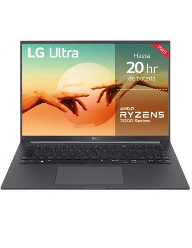 Portátil LG Ultra 16UD70R-G.AX56B Ryzen 5 7530U/ 16GB/ 512GB SSD/ 16'/ Sin Sistema Operativo LG - 1