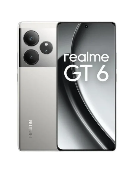 Realme GT6 12GB 256GB Plata - Teléfono móvil-MOVILES Y SMARTPHONE-Electro-tienda.net