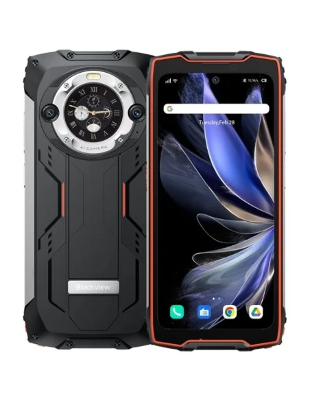 Blackview BV9300 Pro 12GB 256GB Naranja - Teléfono móvil rugged