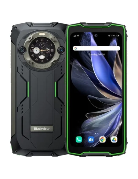 Blackview BV9300 Pro 12GB 256GB Verde - Teléfono móvil rugged