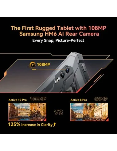 Blackview Active 10 Pro 10.9 5G 12GB 512GB Android 14 Negro - Tablet