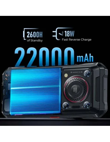 Oukitel WP33 Pro 5G 8GB 256GB - Telemóvel robusto