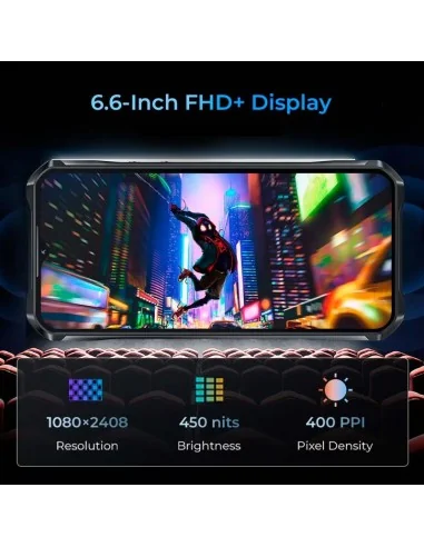 Oukitel WP33 Pro 5G 8GB 256GB - Teléfono móvil rugged