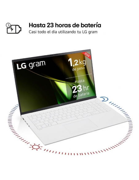 LG Gram 15Z90S-G AA74B Intel Core Ultra 7-155H 16GB 512GB SSD 15.6 Win11 LG 978,95 €