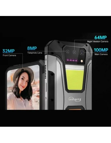 Unihertz 8849 Tank 2 Pro Proyector 12GB 512GB-MOVILES Y SMARTPHONE-Electro-tienda.net
