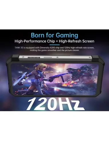 Unihertz 8849 Tank 3S 12GB 256GB Preto - Telemóvel