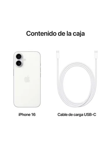 APPLE IPHONE 16,128GB-Blanco