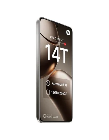 Xiaomi 14T 5G 12GB 256GB Gris - Teléfono móvil-MOVILES Y SMARTPHONE-Electro-tienda.net