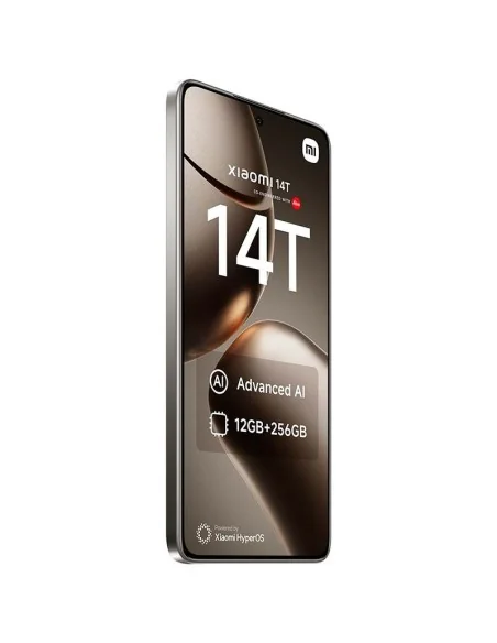 Xiaomi 14T 5G 12GB 256GB Gris - Teléfono móvil-MOVILES Y SMARTPHONE-Electro-tienda.net