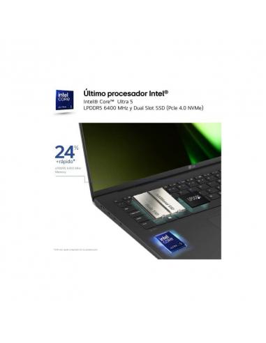 PORTATIL LG Gram 14Z90S GAA55B Ultra 5 125H 16GB 512B SSD 14" Windows 11 LG 859,95 €