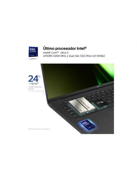 PORTATIL LG Gram 14Z90S GAA55B Ultra 5 125H 16GB 512B SSD 14" Windows 11 LG 859,95 €