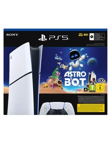 SONY PS5 Slim Digital 1TB + Astro Bot CODE-Consoles e consoles de videogame-Electro-tienda.net