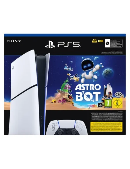 SONY PS5 Slim Digital 1TB + Astro Bot CODE-Consoles e consoles de videogame-Electro-tienda.net