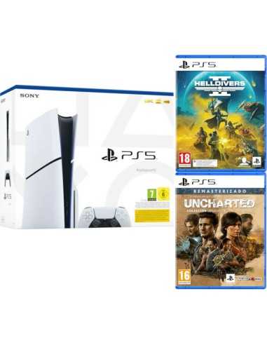 Sony PS5 Consola Chassis D + Helldivers 2 +...