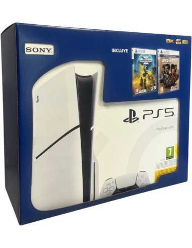 Consola Sony PS5 Chasis D + Helldivers 2 + Uncharted Col. Legado de los ladrones Sony 536,95 €