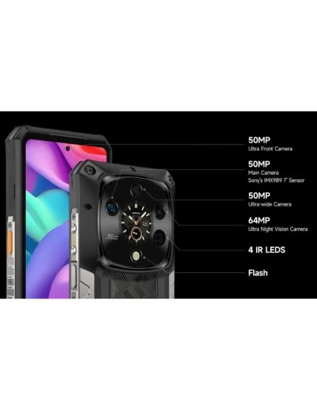 Ulefone Armor 28 Ultra 5G 16GB 1TB Negro-MOVILES Y SMARTPHONE-Electro-tienda.net